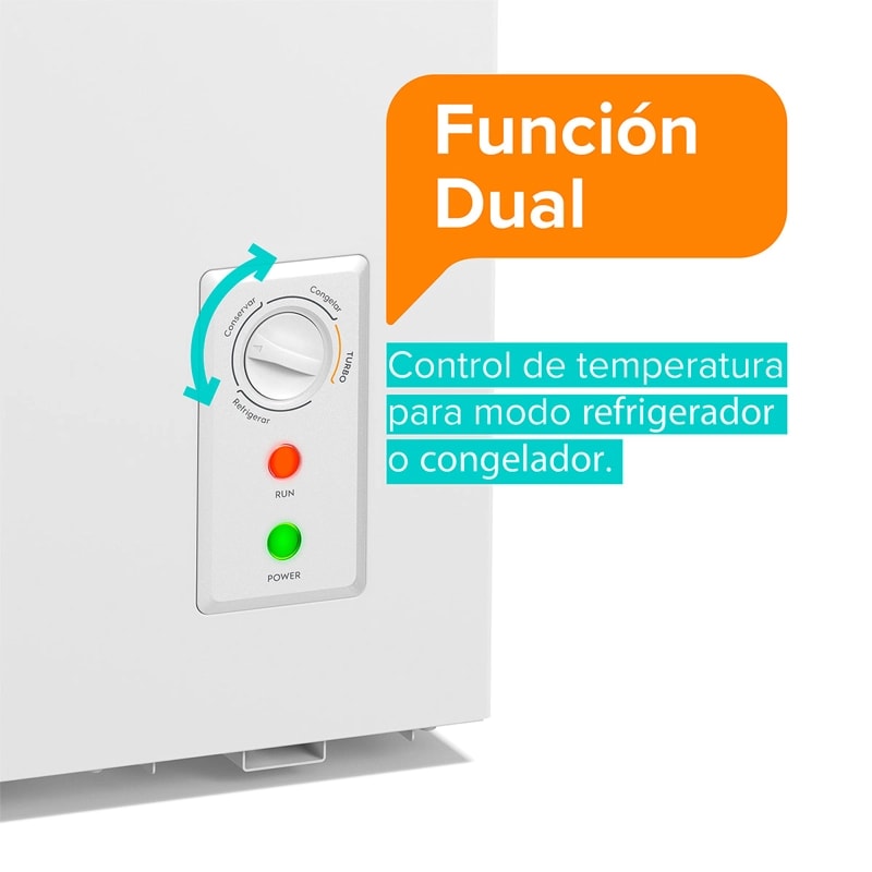 Freezer Horizontal Mademsa M100D, caja dañada4