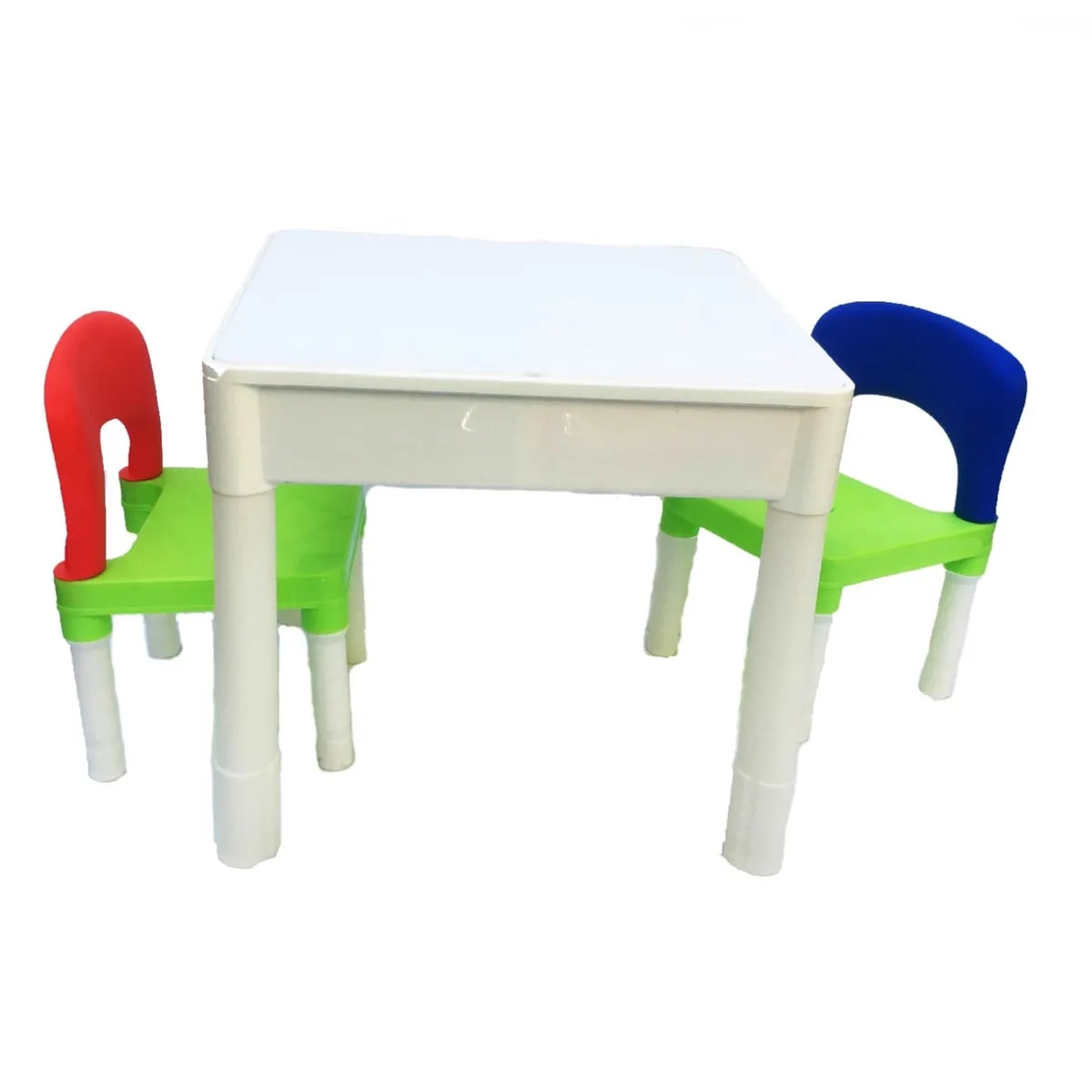Mesa entretenida Kidscool Multicolor 2 sillas, caja con desgaste.2