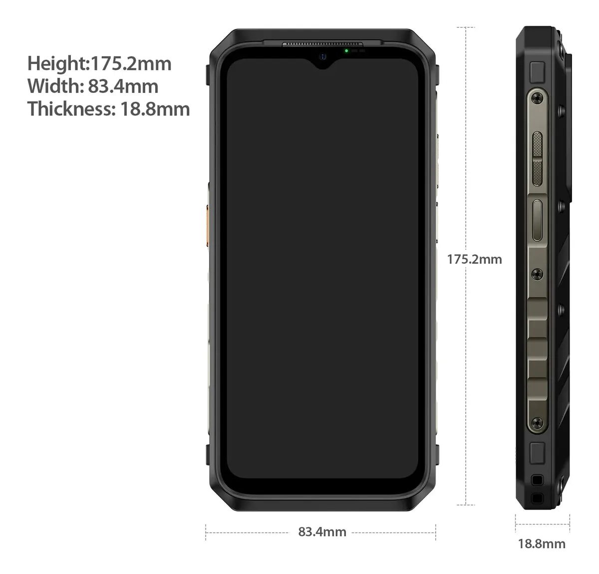Celular Ulefone, Power Armor 19T, 256gb, No toma Chip Claro, Reacondicionado.3