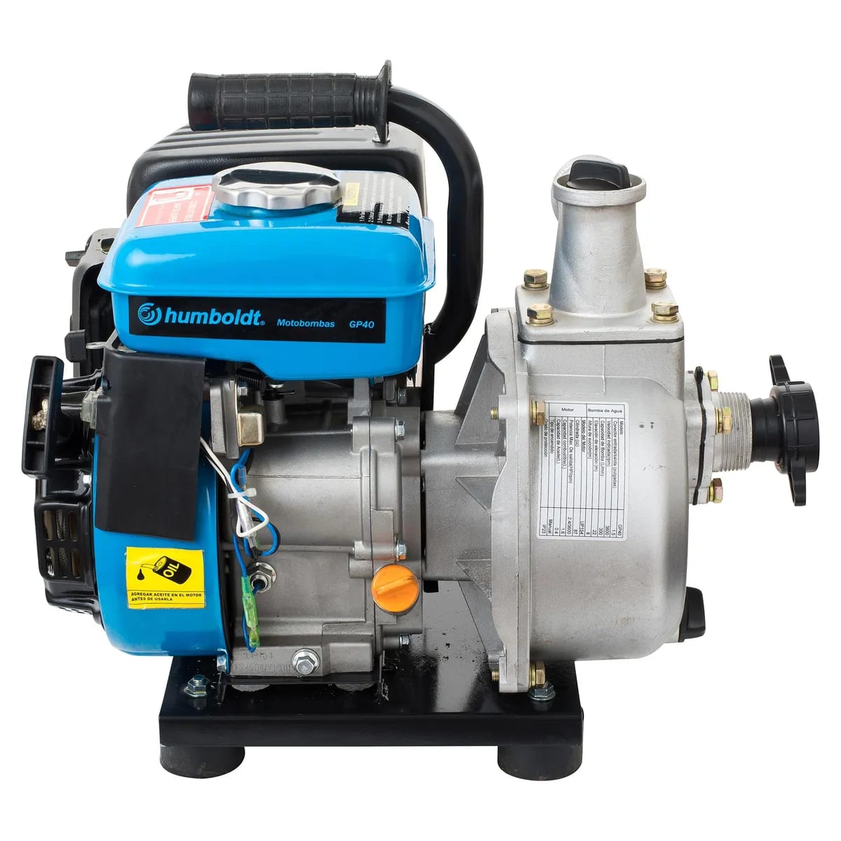 Motobomba a Gasolina Humboldt  1,5