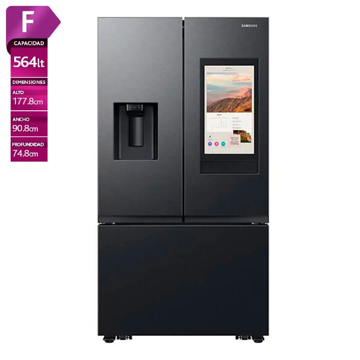 Refrigerador  French Door  Samsung  564L RF27C, caja genérica.1