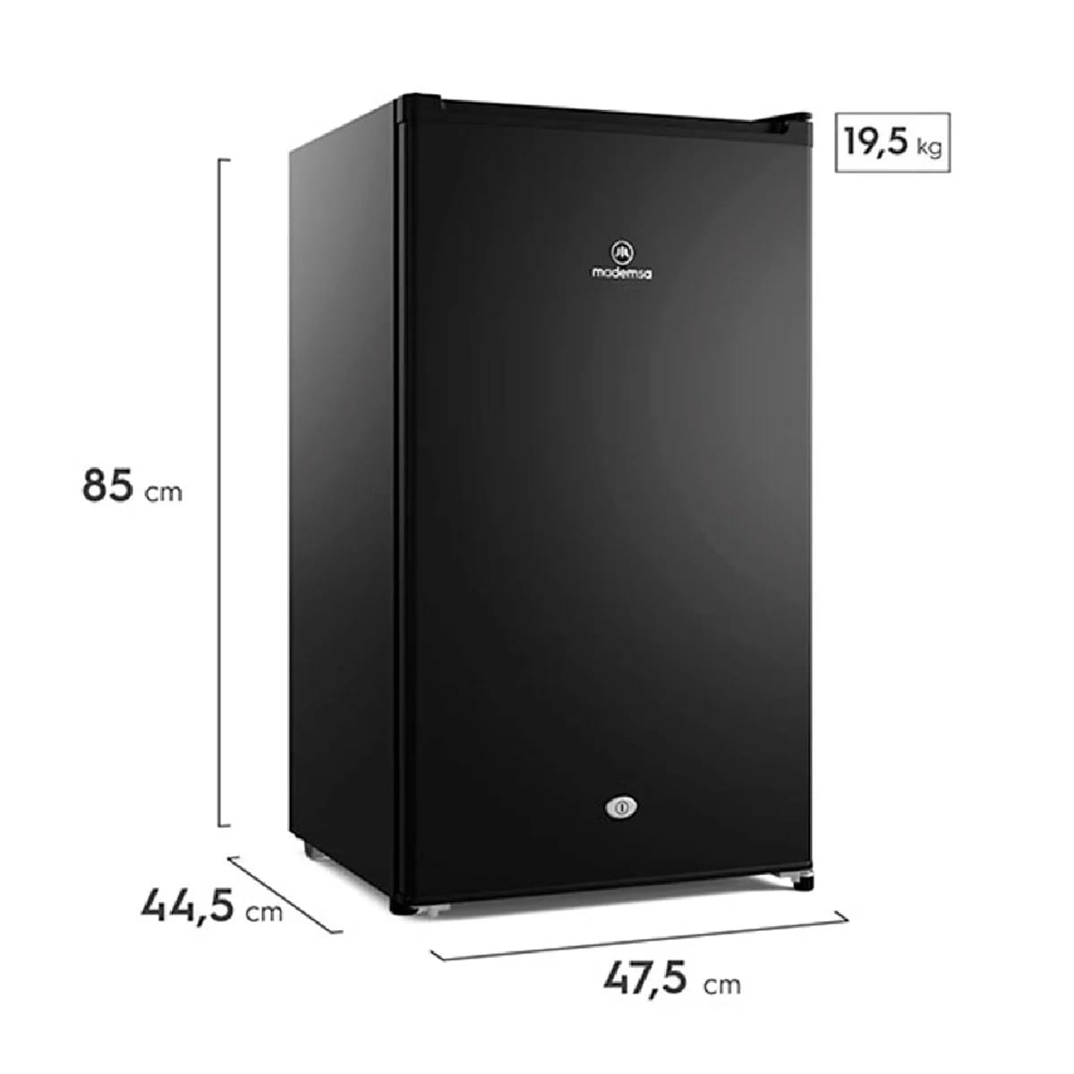 Frigobar Frio directo Mademsa 90 LTS BLK2