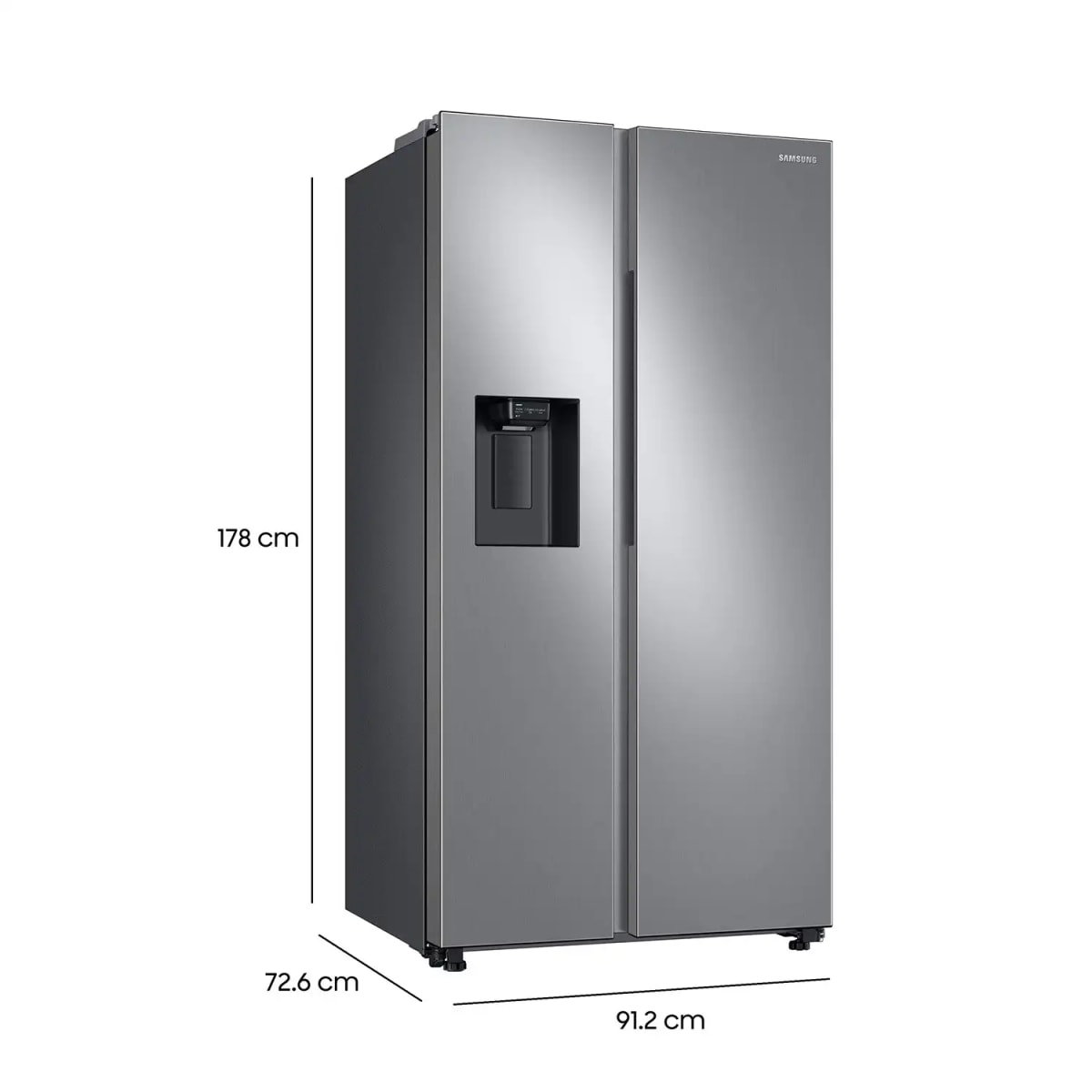 Refrigerador SBS Samsung RS60T5200S9-ZS, caja genérica.3