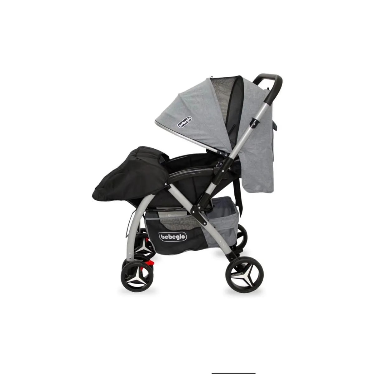 Coche cuna Bebeglo Atlas RS-13806 Gris2