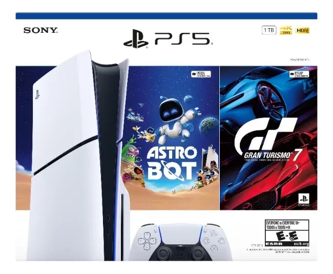 Consola Sony Astro Bot PS5 Slim Digital, 1TB-Reacondicionado1