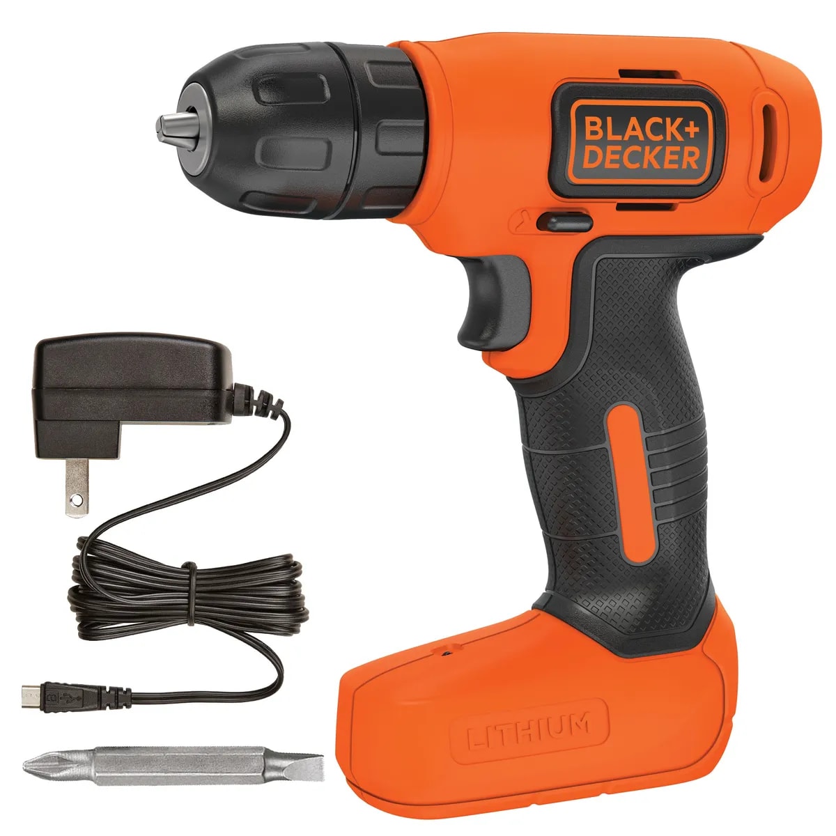 Taladro atornillador inalámbrico  8V ION-LITIO BLACK DECKER LD0081