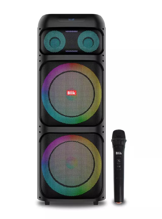 Parlante Bluetooth Karaoke Blik Lightup 9001