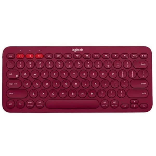 Teclado Logitech K380-Rojo2
