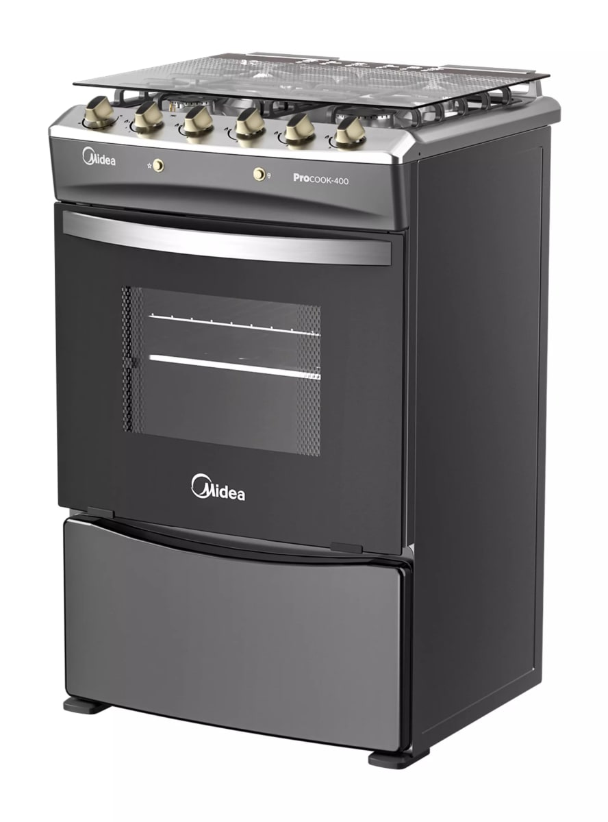 Cocina a Gas Midea 4 Quemadores MCG-4QPI24NSCG2