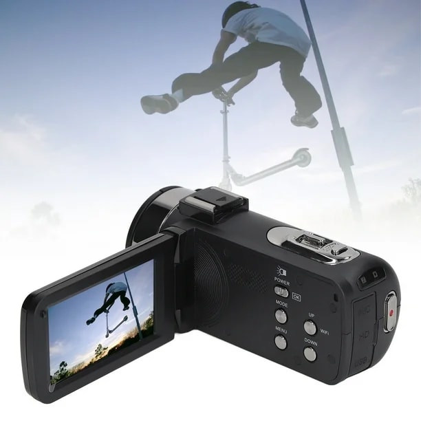 Video Camara 4K Ultra HD, 48MP, Zoom de 18X1