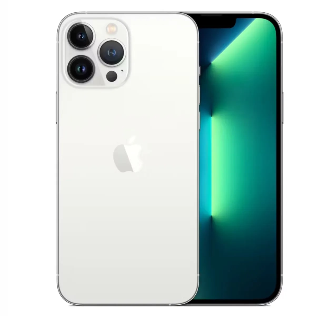 Celular Apple Iphone 13pro Max, 128GB,chasis con desgaste, sin Face ID, sin Esim, Blanco-Reacondicionado2