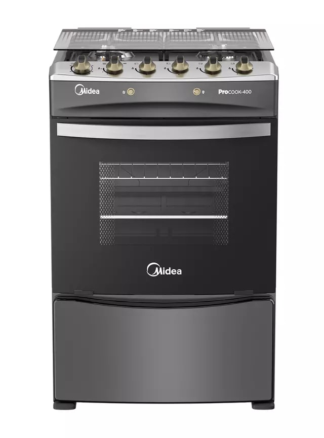 Cocina a Gas Midea 4 Quemadores MCG-4QPI24NSCG1