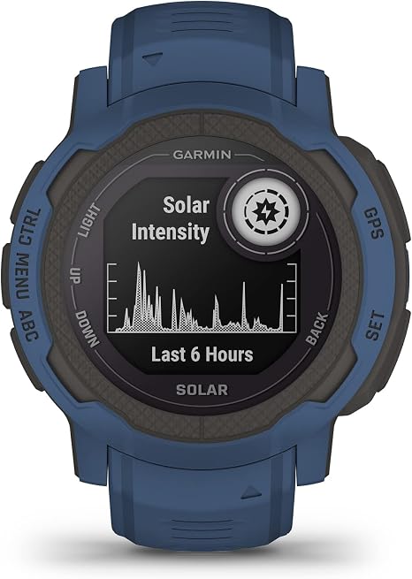 Reloj Garmin Instinct 2 Solar, Azul-Open Box2