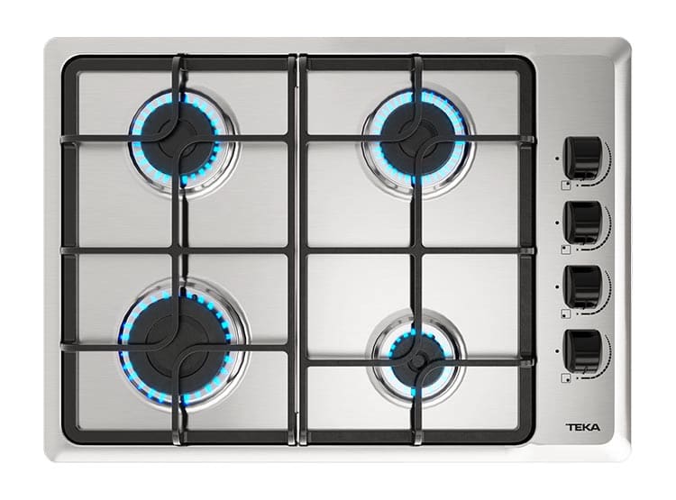 Encimera a gas natural  4 platos HLX540 KBN0C IX Teka1