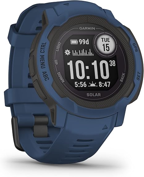 Reloj Garmin Instinct 2 Solar, Azul-Open Box1