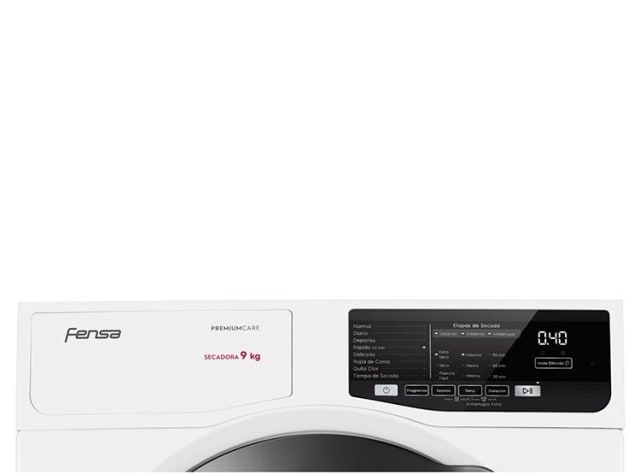 Secadora por ventilación FENSA PREMUM Care  9D 9KG Blanco, caja genérica5