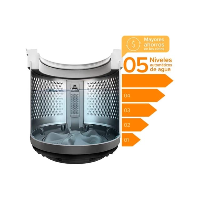 LAVADORA CARGA SUPERIOR MADEMSA 12 BZG 12KG BLANCO2
