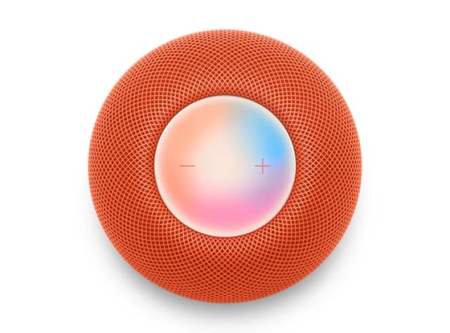 PARLANTE BLUETOOTH APPLE HOMEPOD MINI NARANJA2