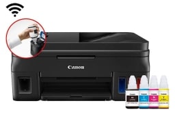 IMPRESORA MULTINFUNCIONAL CANON INYECCIÓN TINTA G-4110 WIFI ADF1