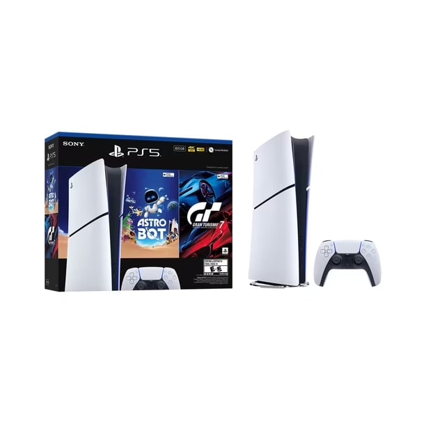 Consola Sony Astro Bot PS5 Slim Digital, 1TB-Reacondicionado2