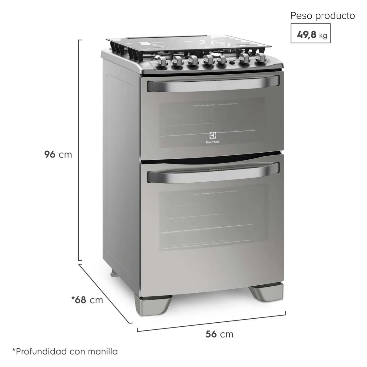 COCINA 56DXA ELECTROLUX 4Q2
