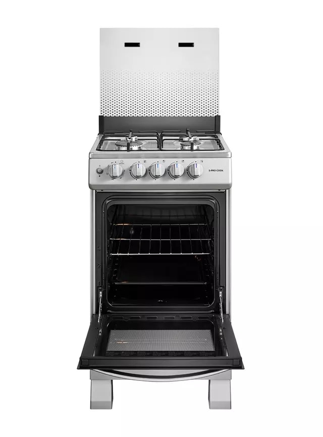 Cocina a Gas 4 Quemadores Midea MFO-MG20TCSSL Silver3