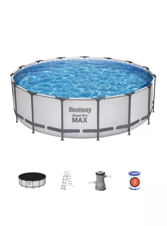 Piscina Estructural Steel Pro Max Bestway 4.57 x 1.22 m4