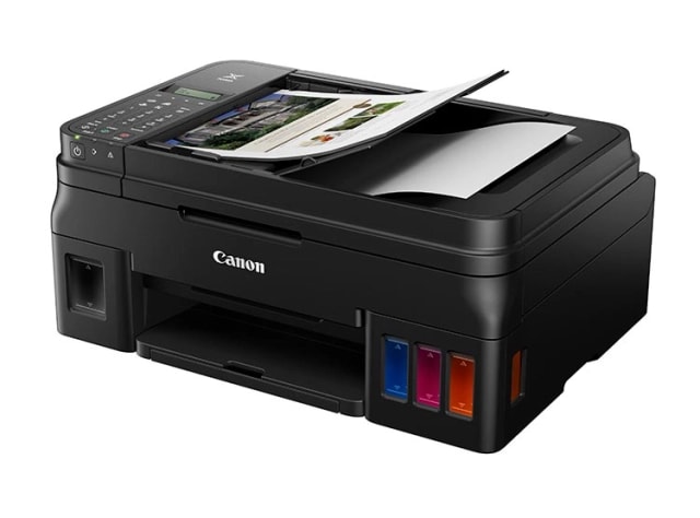 IMPRESORA MULTINFUNCIONAL CANON INYECCIÓN TINTA G-4110 WIFI ADF3