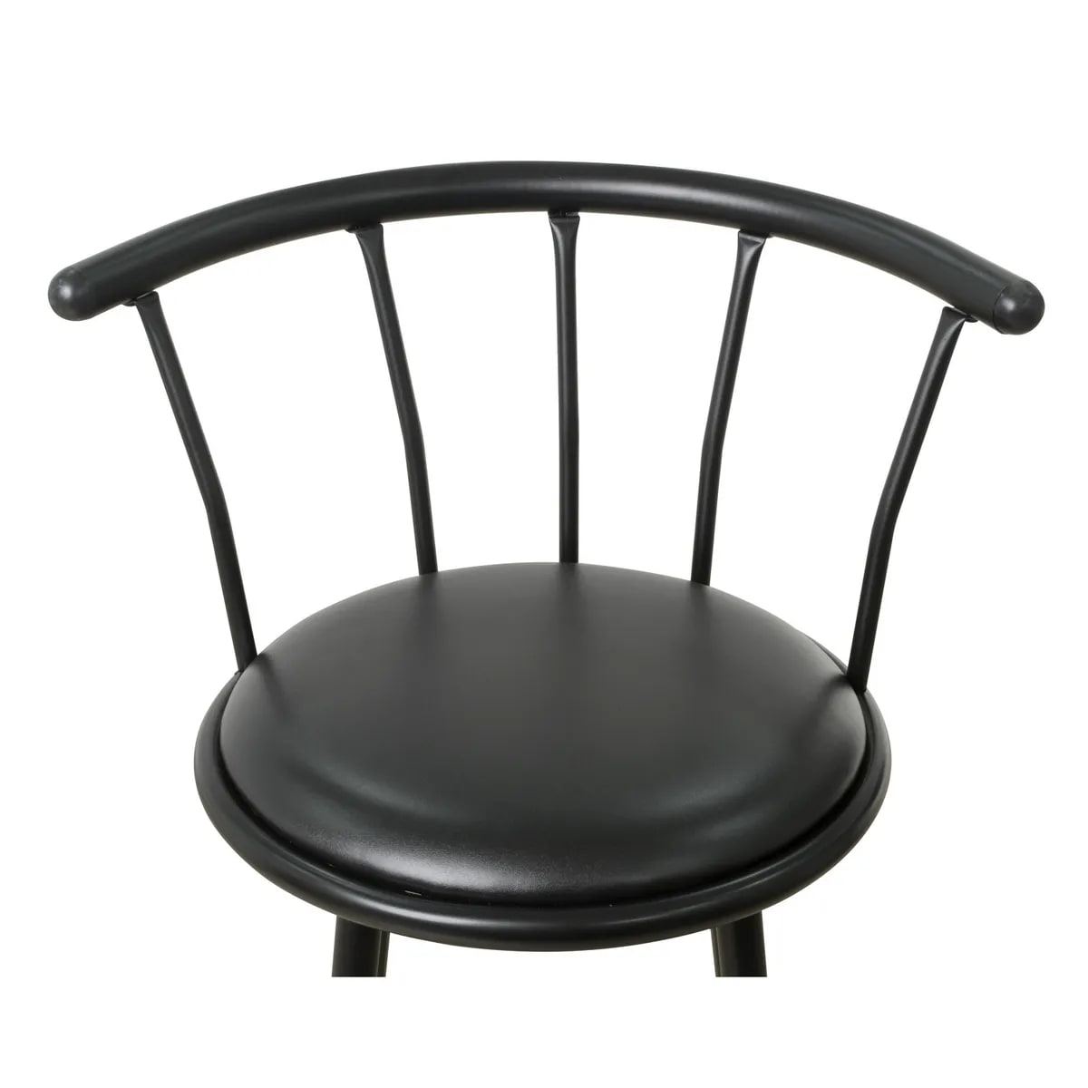 Silla bar Bar Negro Just Home Collection 99.5x55x51.52
