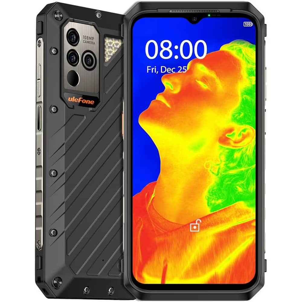 Celular Ulefone Power Armor 18T, 4G, 512GB, Negro-Reacondicionado2