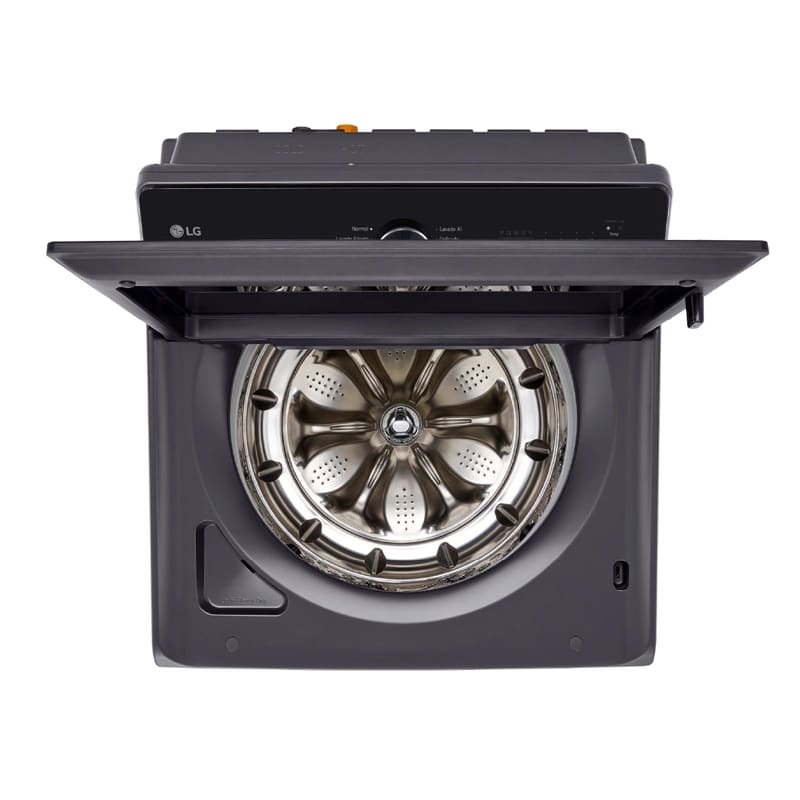 Lavadora carga superior LG WT25EGTX6 25KG Grafito, caja genérica.3
