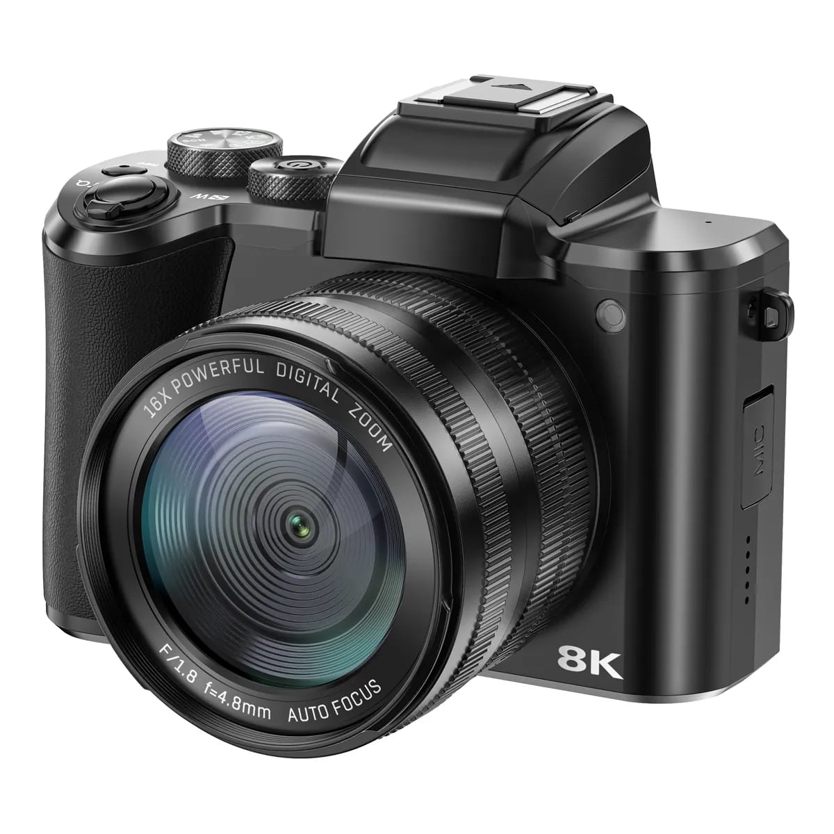 Cámara Digital 8K/48MP WiFi, 2 Lentes + Flash LED DC2263