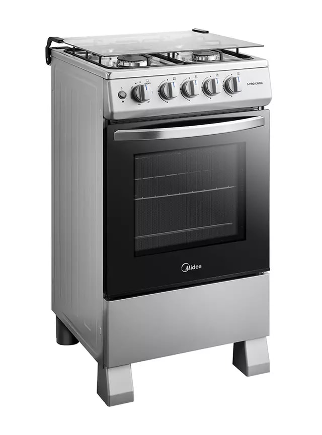 Cocina a Gas 4 Quemadores Midea MFO-MG20TCSSL Silver4