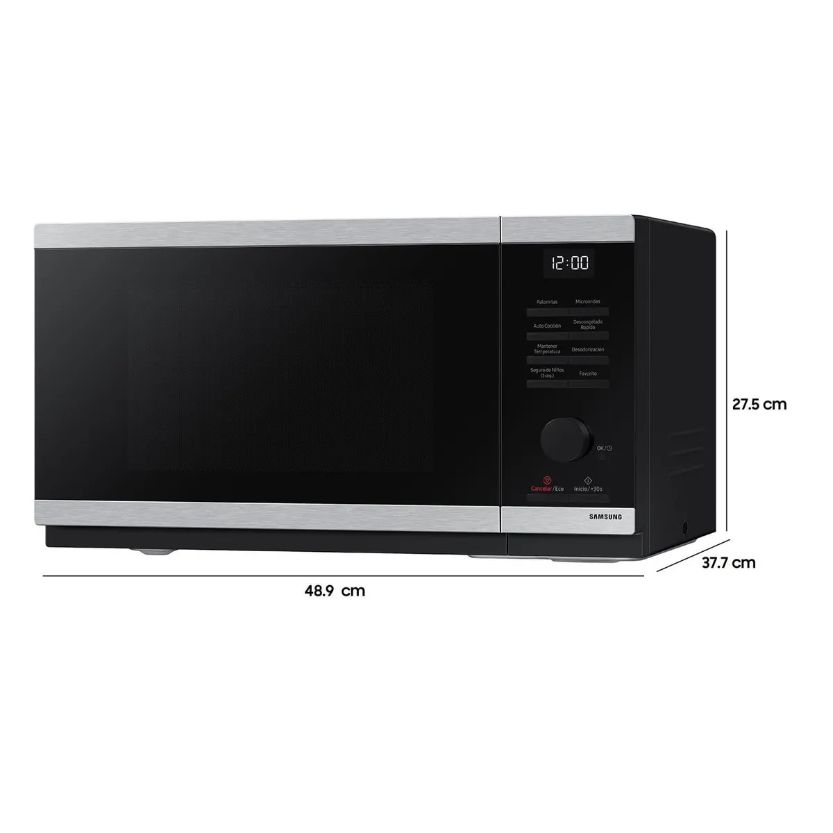 Microondas Análogo 23 Litros Acero inoxidable/Negro MS23DG4504ATZS3