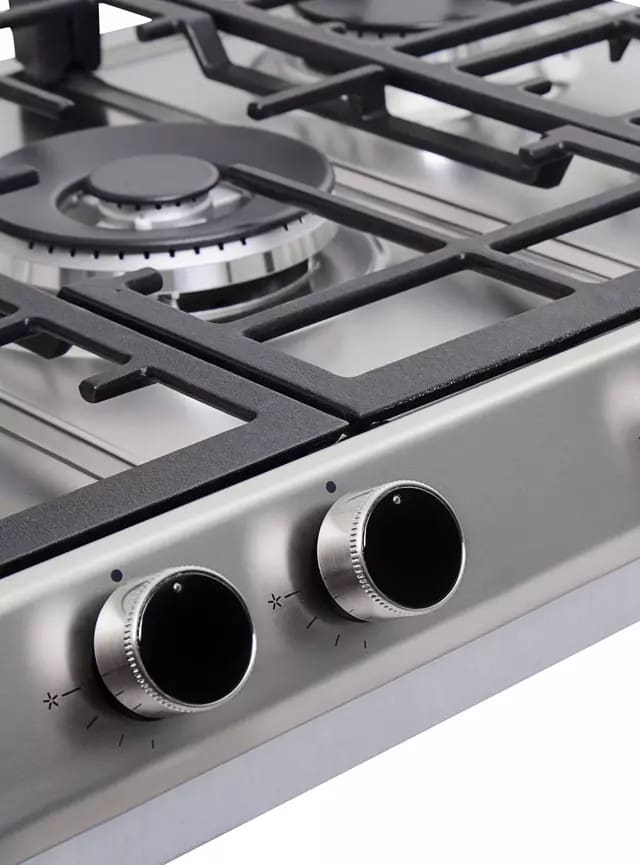 Encimera a Gas 5 Quemadores EX 70.1 5G AI AL DR CI Plata3