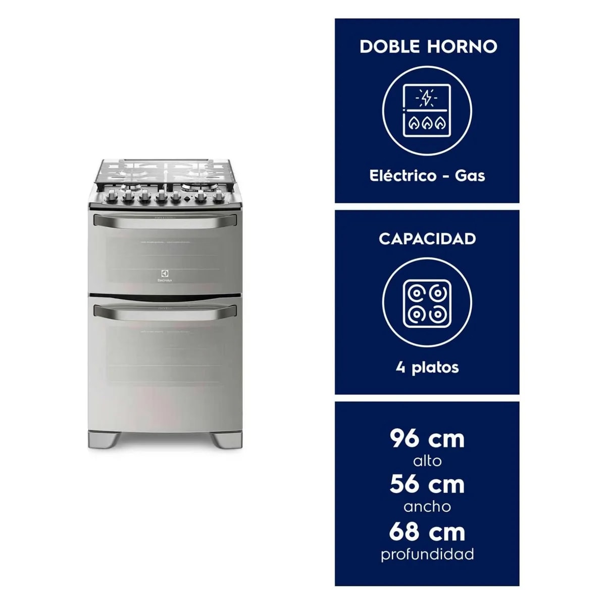 COCINA 56DXA ELECTROLUX 4Q5