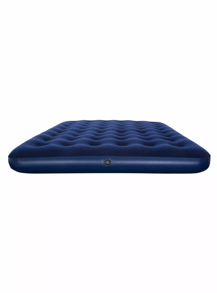 Colchón Inflable Queen con Bomba Manual Azul Alpes2