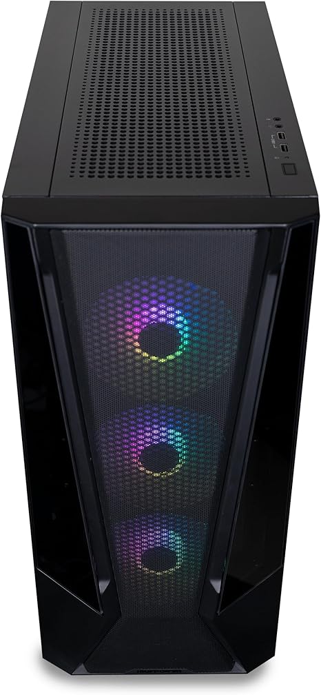 TraceMesh Gaming PC, Core i7, 32 GB,1TB, RTX4060,caja con desgaste, presenta detalle en chasis superior-Open Box4