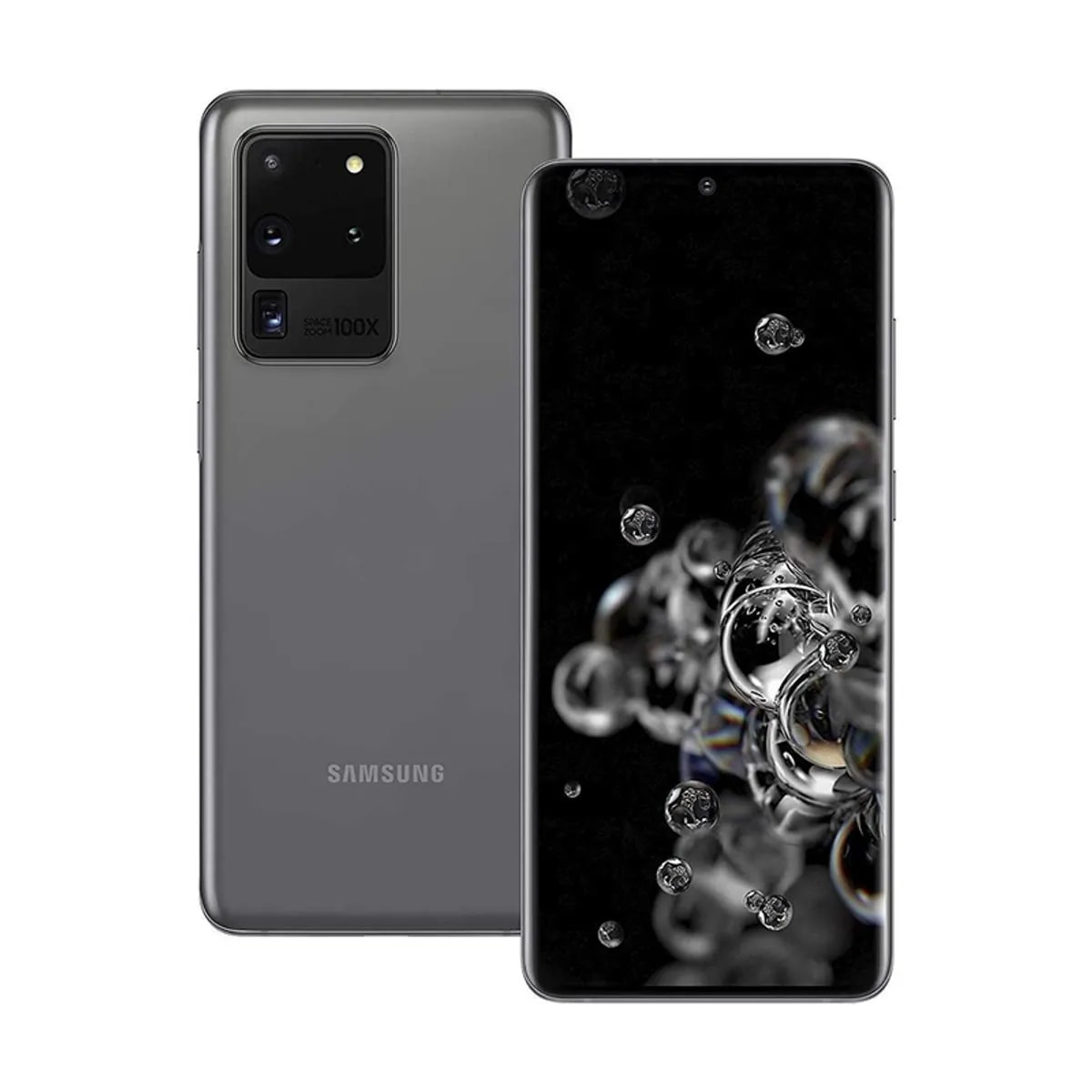 Celular Samsung Galaxy S20 Ultra 5G, 128GB, no toma chip claro y no toma 5g con todas las compañias, Cosmic Grey-Reacondicionado1
