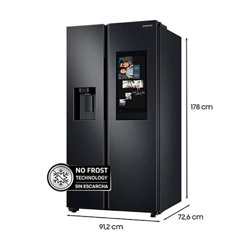 Refrigerador  Side BY Side Samsung S58T5561B1 Inox4