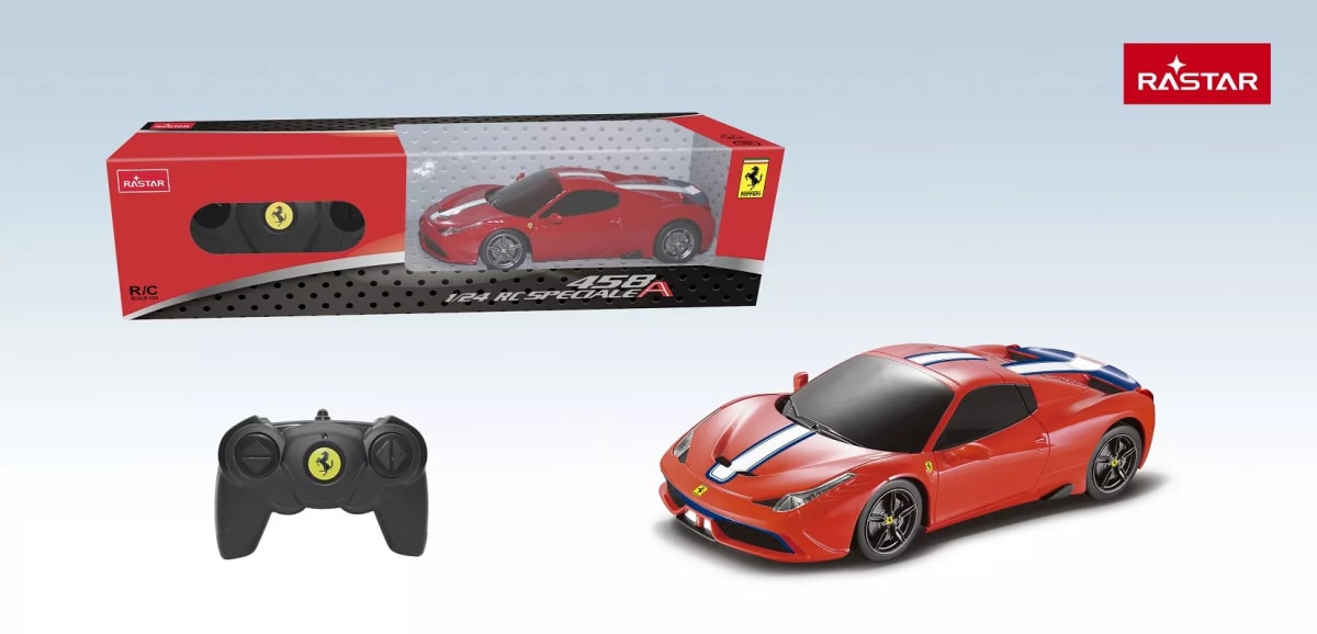 Auto a Control Remoto Ferrari 458 Speciale A Rojo2