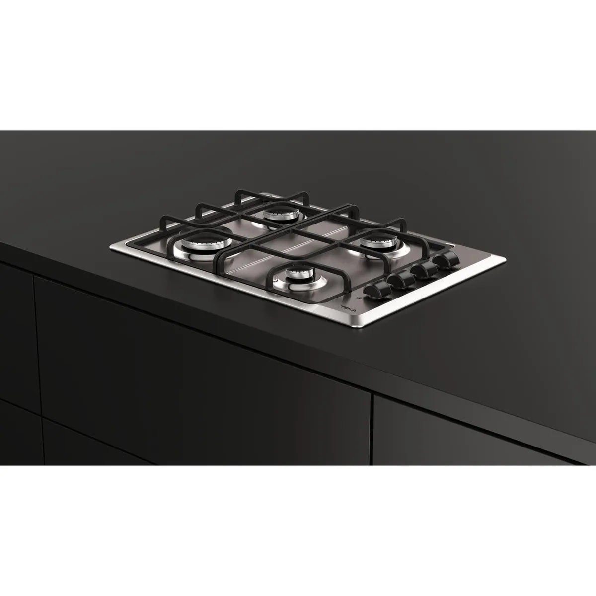 Combo Horno+Encimera a Gas 4P+campana extraible inoxidable, caja genérica1
