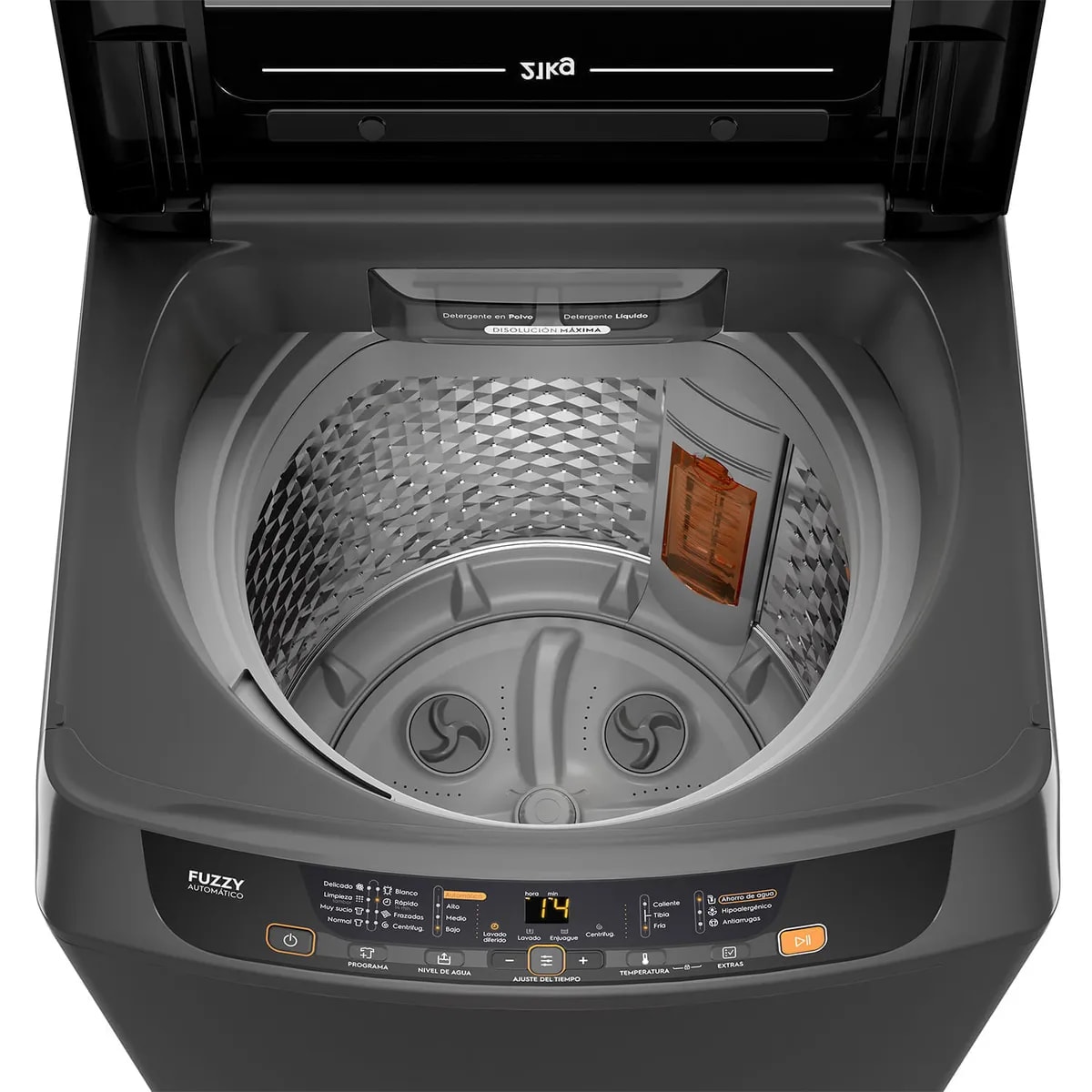 Lavadora Automática Mademsa 21Kg Carga Superior Control Tiempo 21 Onix2