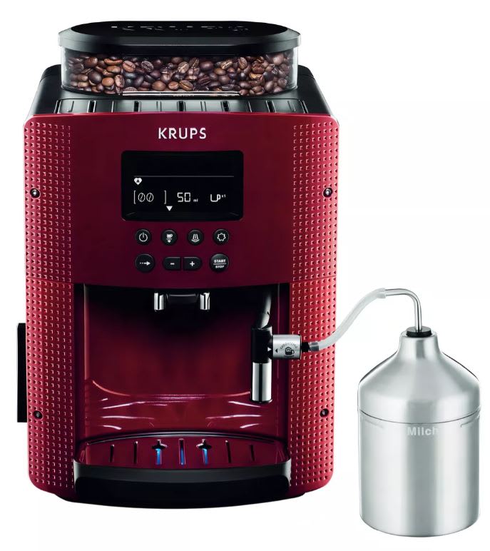 Cafetera Espresso Full Auto Display  KRUPS Roja1