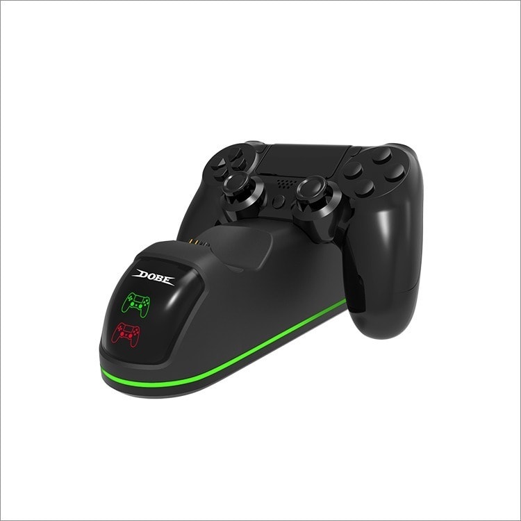 Cargador de mando Dobe  PS4 modelo TP4-1781 base de carga doble inalámbrico-Negro4