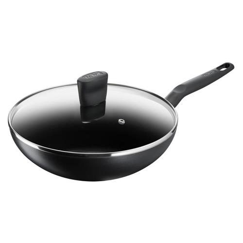 Super Cook Tefal  Wokpan 28 con tapa, caja con desgastes.2