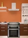 Cocina a Gas Sindelen   5 Quemadores Doble Horno Híbrida CH- caja con desgaste6