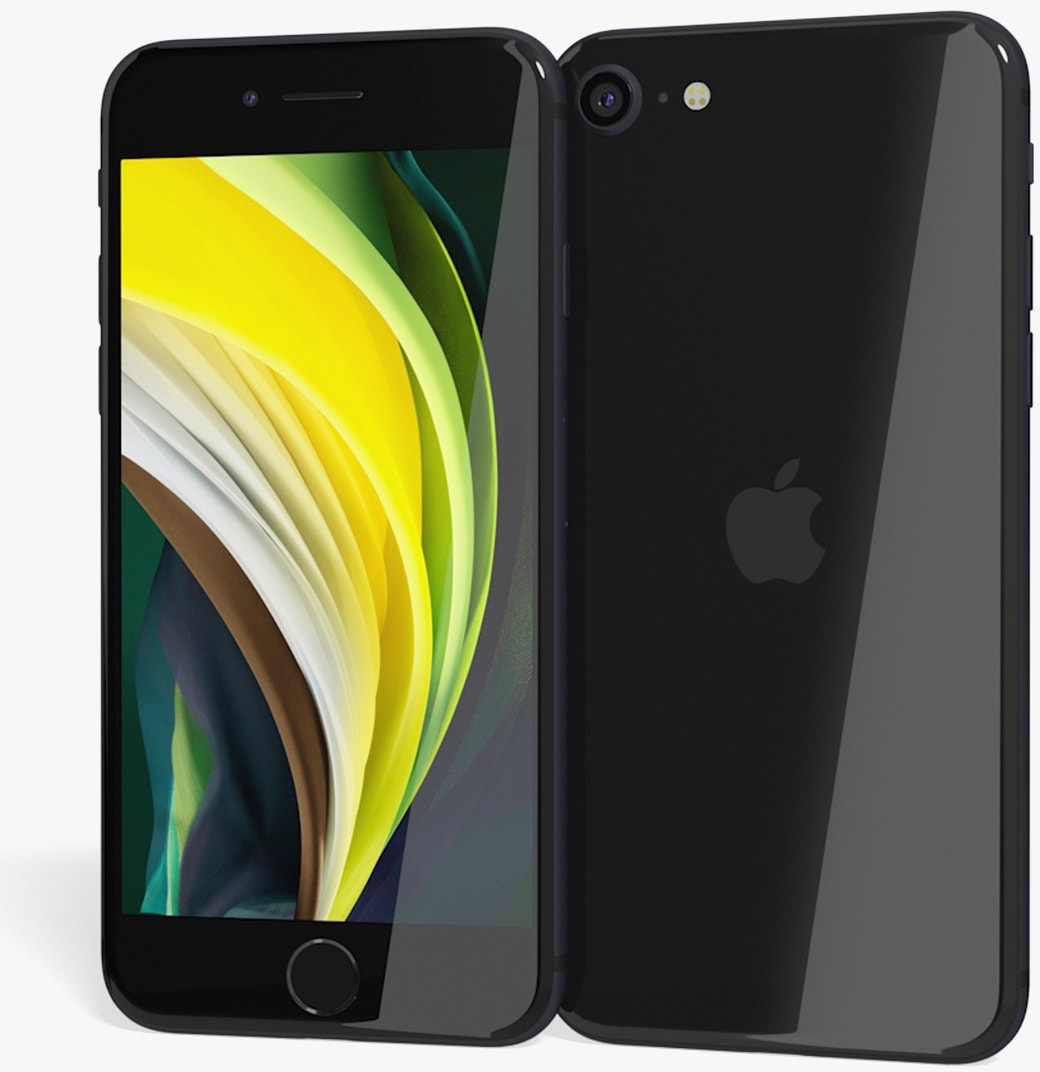 Celular  Apple iPhone SE 2020,  64GB Negro-Reacondicionado1