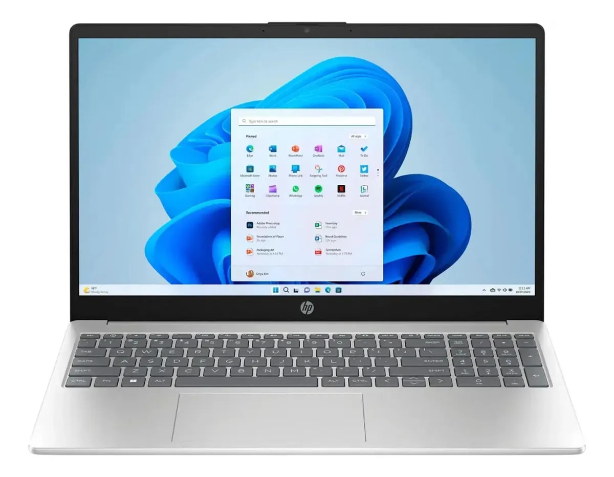 Notebook Hp,  Intel I3-1215u, 256GB, 8GB Ram, 15.6