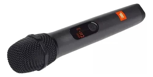 Par de Micrófonos Inalámbricos Wireless JBL con Receptor - Negro1